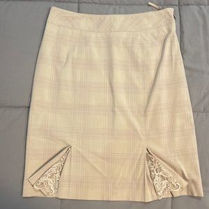 Valerie Stevens dress skirt with lace detail
